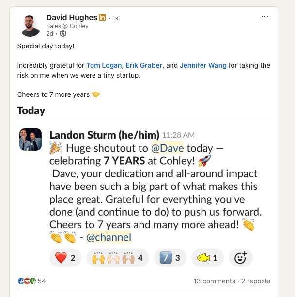 LinkedIn profile